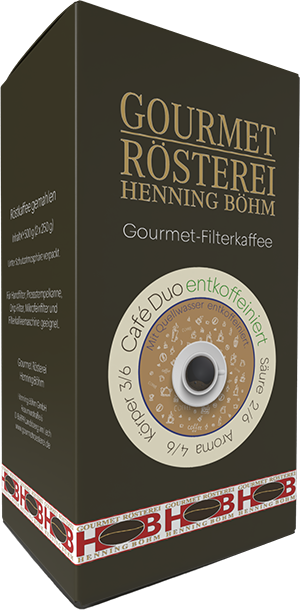 Café Duo entcoffeiniert - Gourmetmischung - Filterkaffee   2 x 250 g