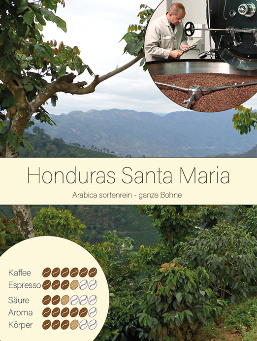 Honduras Santa Maria - Arabica sortenrein