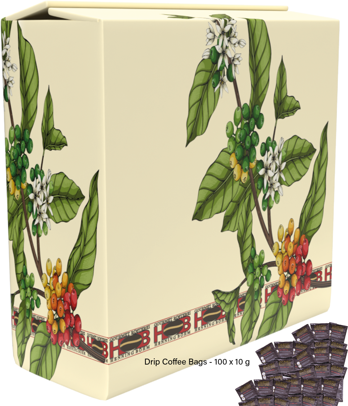 Drip Coffee Bag - Arara Valioso - BIO - 100 x 10 g