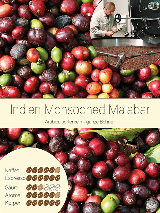 Indien Monsooned Malabar - Arabica sortenrein Indien Monsooned Malabar - Arabica sortenrein