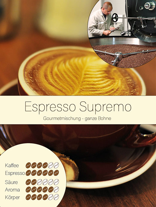 Espresso Supremo - Gourmetmischung Espresso Supremo - Gourmetmischung