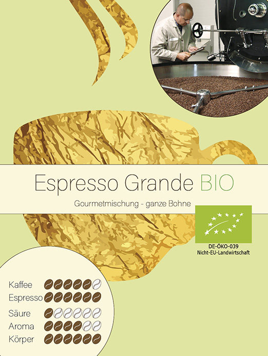 Espresso Grande BIO - Gourmetmischung Espresso Grande BIO - Gourmetmischung